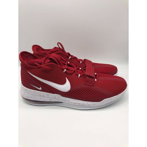 Nike Air Force Max Low TB Pro Men Shoes Tough Red White CN9517 604 Size 17🛒 - Picture 1 of 12